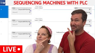 Allen Bradley PLC Programming Sequencer Tutorial Sequence Control [upl. by Gabriellia]