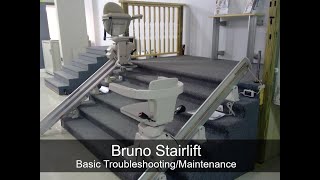 Bruno Stairlift  Basic Troubleshooting Guide [upl. by Enirehtac]