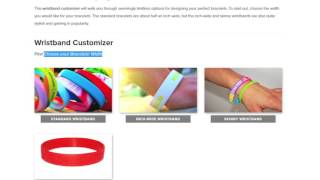 Making Your Own Custom Wristbands or Silicone Bracelets [upl. by Elburr]