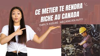 L’UN DES MÉTIERS LES PLUS RECHERCHÉS AU CANADA：MECANICIEN AUTOMOBILE [upl. by Fadil607]