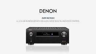 Denon — Introducing the AVRX6700H AV Receiver [upl. by Terina]