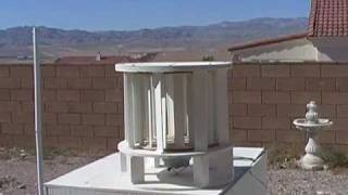 Homemade Wind Turbine Generator VAWT Vertical [upl. by Aileme637]