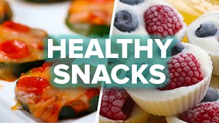 8 Healthy AfterSchool Snacks [upl. by Ahtikal350]