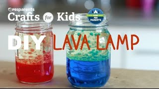 DIY Lava Lamp  Crafts for Kids  PBS KIDS for Parents [upl. by Faruq]