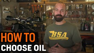 How To Choose Motorcycle Oil [upl. by Nenad]