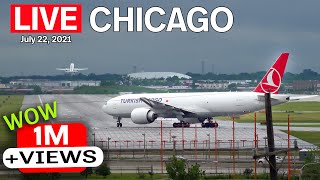 🔴 LIVE from the other side of OHare ORD ATC included 72221 [upl. by Biondo44]