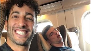 Daniel Ricciardo and Max Verstappen FUNNY MOMENTS [upl. by Arlan]