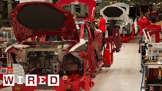 How the Tesla Model S is Made  Tesla Motors Part 1 WIRED [upl. by Briney827]