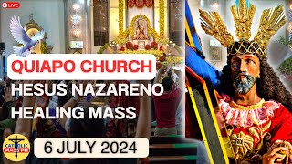 Quiapo Church Live Mass Today  July 6 2024 Saturday QUIAPO DAY [upl. by Einahpet656]