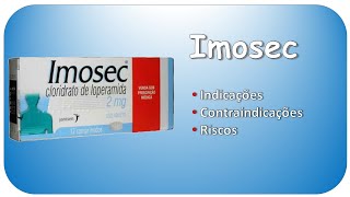 IMOSEC Indicações contraindicações e riscos [upl. by Nylessoj]