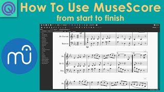 How To Use Music Notation Software  MuseScore [upl. by Longley]