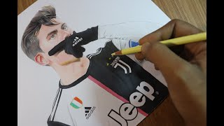 Drawing Paulo Dybala  Juventus [upl. by Socha162]