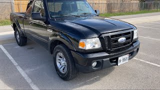 FIRST TRUCK 2010 Ford Ranger Sport 4x4 Start Up Review Exhaust and Engine [upl. by Anerres]