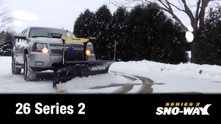 SnoWay 26 Series 2 Snow Plow [upl. by Ferdinana]