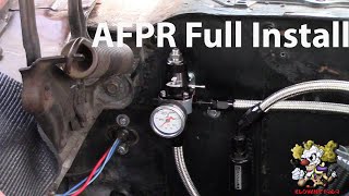 How To Install An Adjustable Fuel pressure regulator [upl. by Grant]