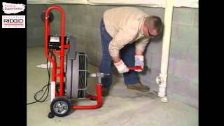 Correct use of the K750R Drain Cleaning Machine [upl. by Isaak72]