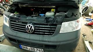 VW Bus T5 19 TDI Zylinderkopfdichtung defekt [upl. by Miarfe]