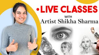 🔴 LIVE WITH ARTIST SHIKHA SHARMA [upl. by Anait]