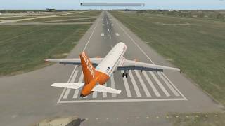 Crosswind Landing Technique [upl. by Lehrer]