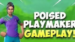 Fortnite poised playmaker gameplay [upl. by Aitam266]