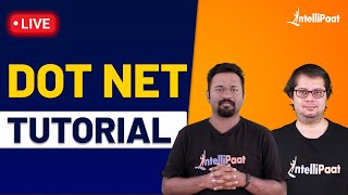 Net Tutorial  Net Full Course  Net Framework Tutorial  Intellipaat [upl. by Nosdivad]