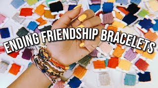 6 WAYS TO START AND END YOUR FRIENDSHIP BRACELETS ADJUSTABLE  DIYholic [upl. by Ynamreg]