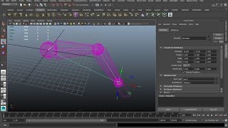 Maya rigging tutorial  The IK Handle basics explained [upl. by Frentz]