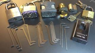 188 My Approach to Lock Picking Tension [upl. by Annayr]