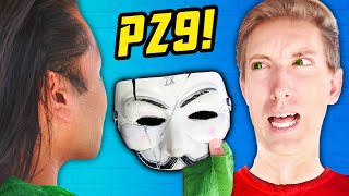 PZ9 FACE REVEAL UNMASKING Finds Clue Under Beard Extreme Hide and Seek Challenge vs New Hacker [upl. by Akienom]