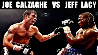 JOE CALZAGHE VS JEFF LACY HIGHLIGHTS CALZAGHE DESTROYED LACY [upl. by Moir]