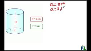 Le volume dun cylindre [upl. by Fabri]