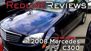 2008 Mercedes C300 Walkaround Start Up amp Rev Review [upl. by Yessak]