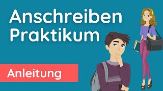 ✅ Anschreiben Schülerpraktikum mit Beispiel [upl. by Yboj]