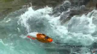 RC ADVENTURES  TURBULENT WATER  THRASHER JET BOATS vs WATERFALL  5S Lipo  Streamline RC [upl. by Nuahsor866]