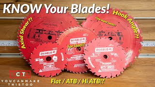 Picking Circular Saw Blades  Table Saw  Miter Saw [upl. by Arehsat774]