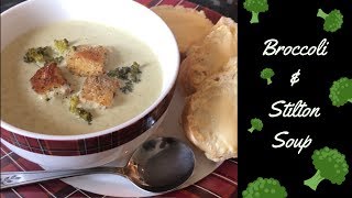 Classic Broccoli amp Stilton soup easy recipe  Cook with me [upl. by Luhem]