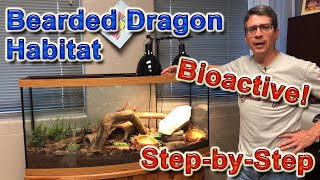 Bearded Dragon Habitat  A short How To Guide [upl. by Ligetti972]