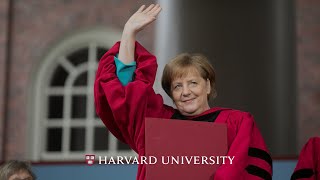 German Chancellor Angela Merkels address  Harvard Commencement 2019 [upl. by Amaras]