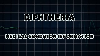 Diphtheria Medical Condition [upl. by Theo942]