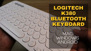 How To Connect Logitech K380 Bluetooth Keyboard To Multiple Devices  Mac  Windows  Android OS [upl. by Boelter]