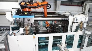 KUKA Robots for Plastics Industry Oct 2013 [upl. by Sredna950]