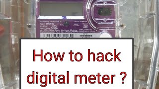 How to stop or hack digital electric meter [upl. by Navy43]