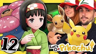 POKEMON LETS GO PIKACHU EPISODE 12  QUATRIÈME ARÈNE  NINTENDO SWITCH COOP FR [upl. by Ardekahs]