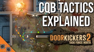 Explaining Essential CQB Tactics in Door Kickers 2 Task Force North [upl. by Dnomasor]