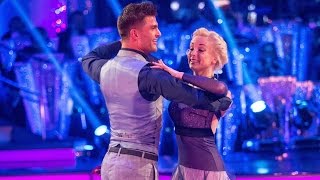 Helen George amp Aljaz Skorjanec Quickstep to Cant Hurry Love  Strictly Come Dancing 2015 [upl. by Ayatnahs984]