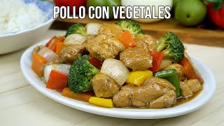 POLLO CON VEGETALES [upl. by Suilienroc]