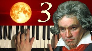 HOW TO PLAY  Beethoven  Moonlight Sonata  3rd Movement Piano Tutorial Lesson [upl. by Adaline468]