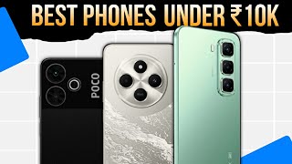 Best Phones Under ₹10000  Top 5 Smartphones Under ₹10K [upl. by Eahcim]