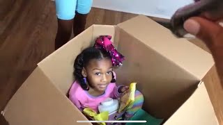 Box Fort Prank Gone Wrong I Mailed Myself To JoJo Siwa [upl. by Neret291]