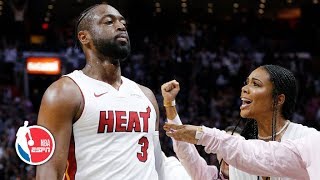 Dwyane Wade puts on a show in final game in Miami  76ers vs Heat  NBA Highlights [upl. by Sharona840]